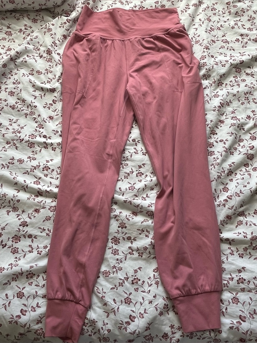 Athleta Salutation Joggers Pink Size Small